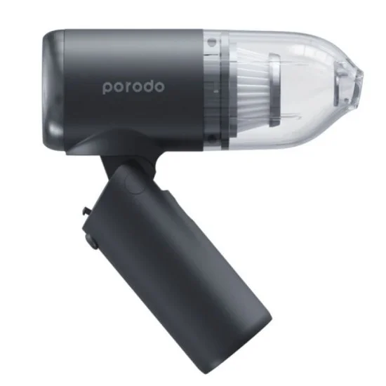 Porodo Lifestyle Portable Mini Folding Vacuum Cleaner 2000mAh - Black